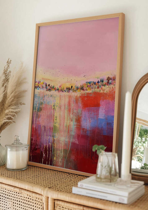 Tablou înramat „Dreamy Horizon” de Treechild