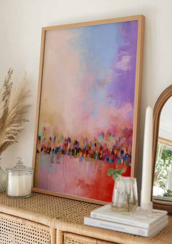 Tablou înramat „Colorful Haze” de Treechild