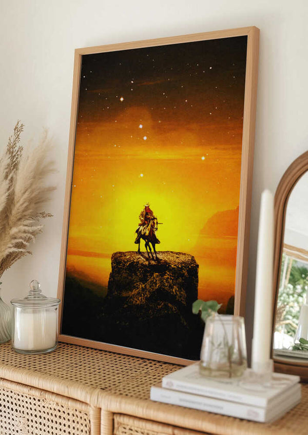 Tablou înramat „Cowboy III” de Taudalpoi