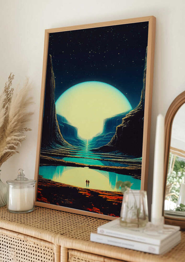 Tablou înramat „Never Lost With You” de Taudalpoi