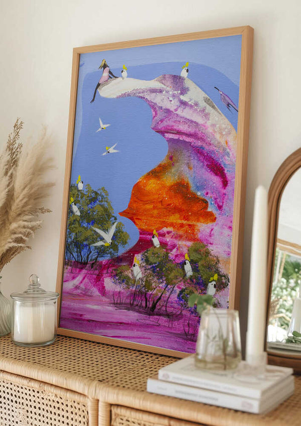 Tablou înramat „Away from it all” de Adam Bogusz