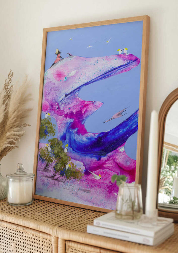 Tablou înramat „Reach for your dreams” de Adam Bogusz