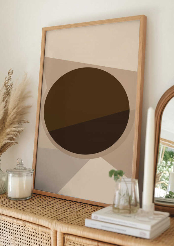 Tablou înramat „Sundaymorningcoffee Thenativestate” de Frankie Kerr-Dineen