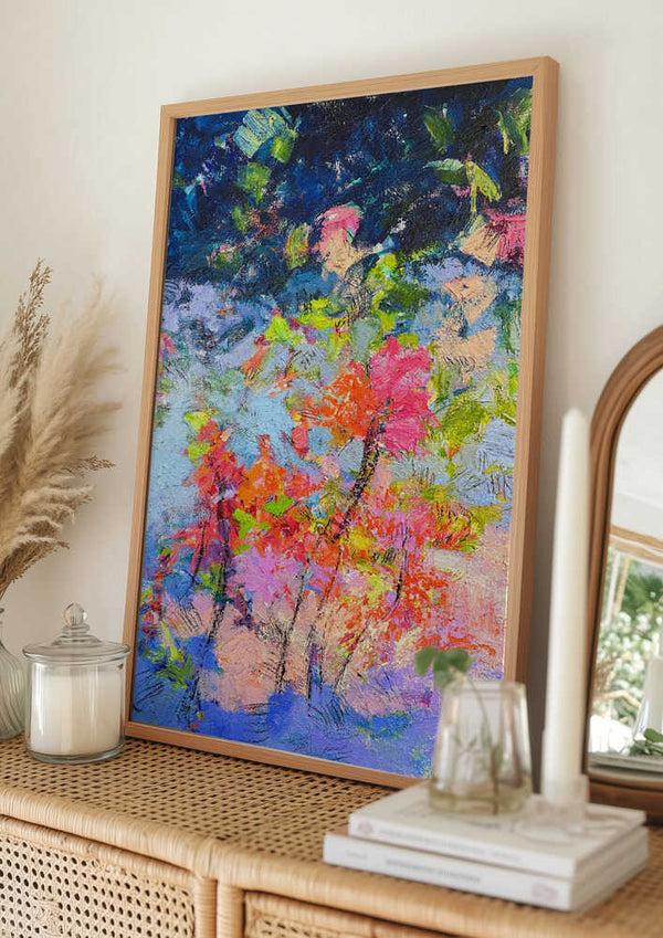 Tablou înramat „Nature Inspired Abstract” de Dorothy Fagan