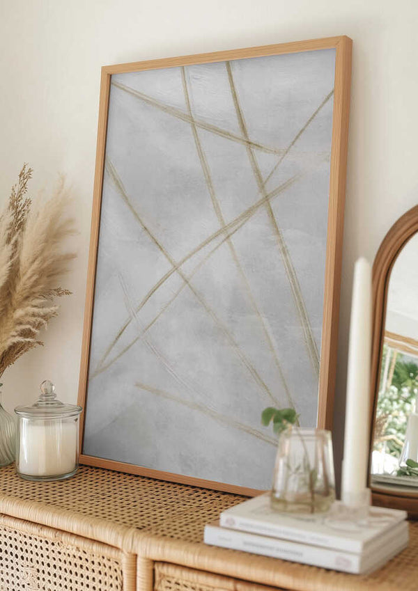 Tablou înramat „Gestual #1” de Alma