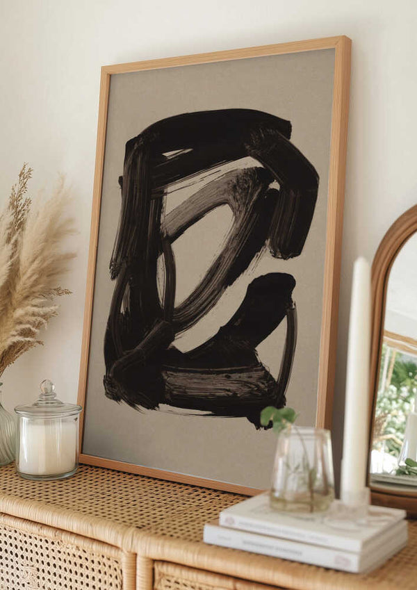 Tablou înramat „Home Set No2” de Dan Hobday