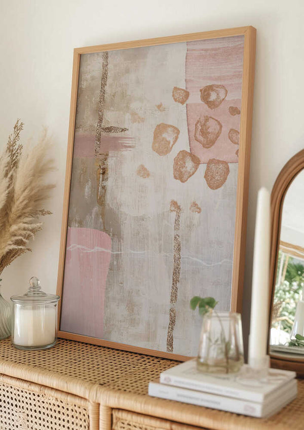 Tablou înramat „Glorious pink-2” de Sally Ann Moss