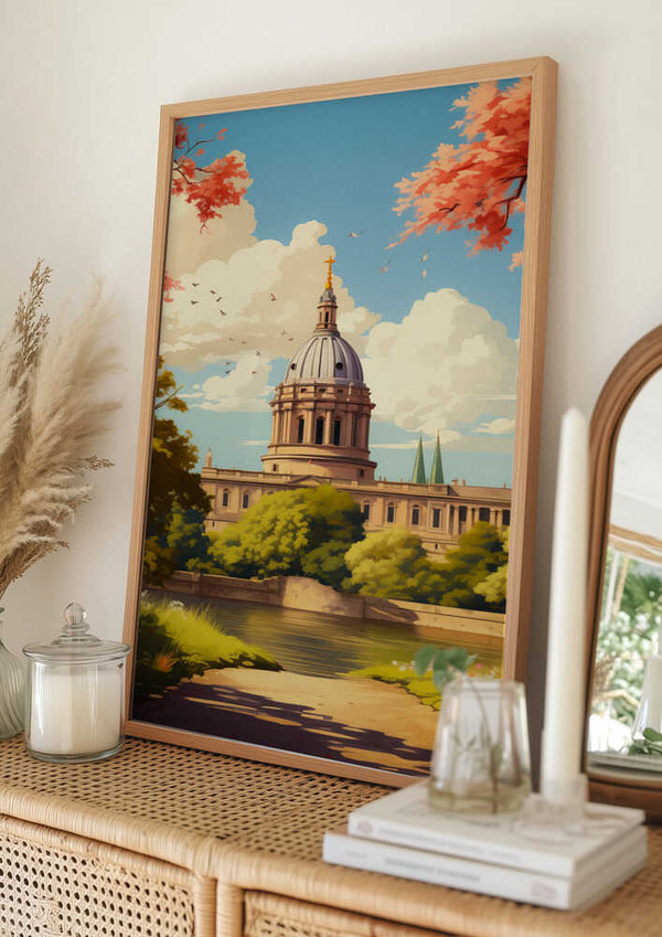 Tablou înramat „Oxford Travel Art” de Taudalpoi