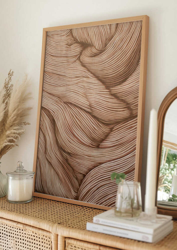 Tablou înramat „Nature line III” de Alma