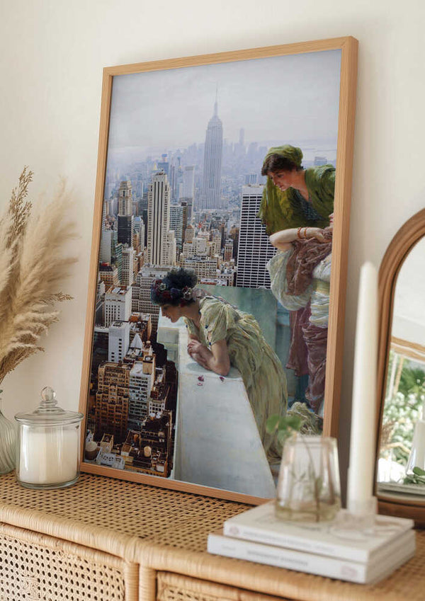 Tablou înramat „Manhattan View” de Dikhotomy