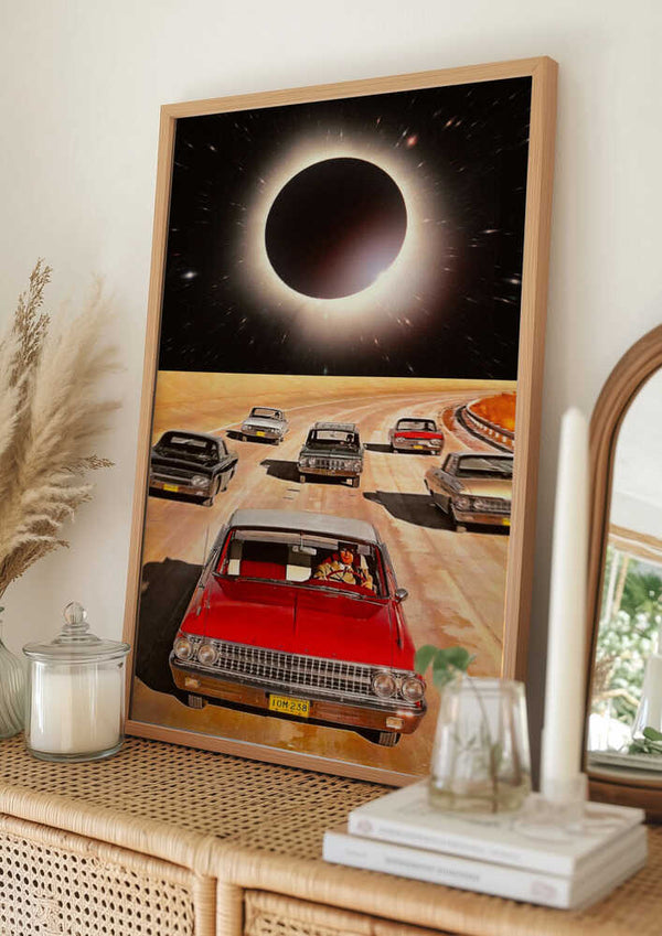 Tablou înramat „Eclipsed” de Taudalpoi