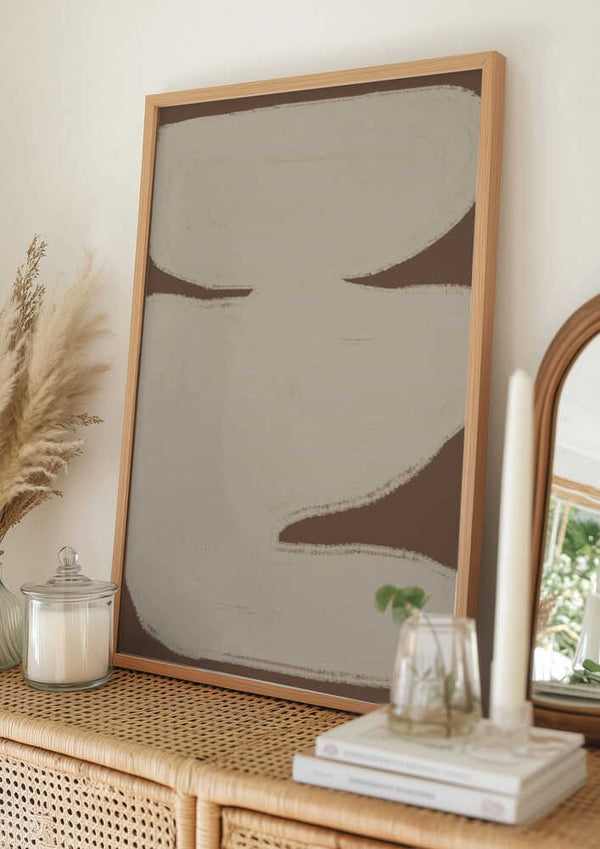 Tablou înramat „Abstract Whisper” de THE MIUUS STUDIO