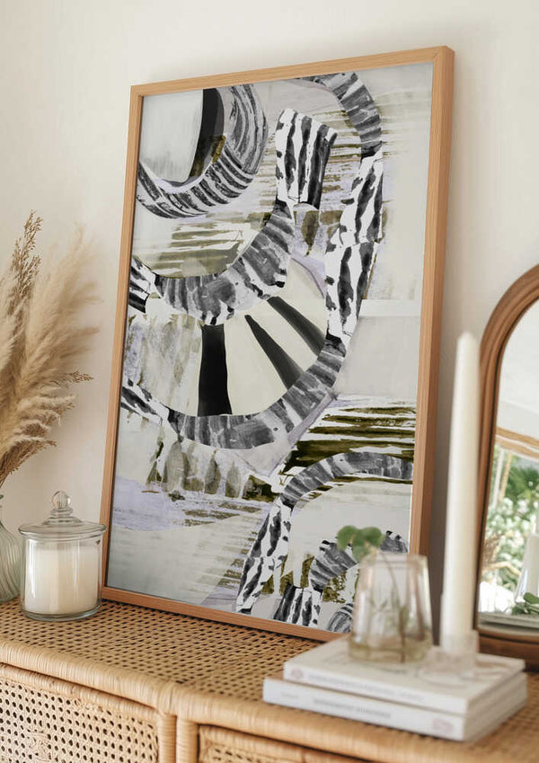 Tablou înramat „Folk Tale” de cartissi