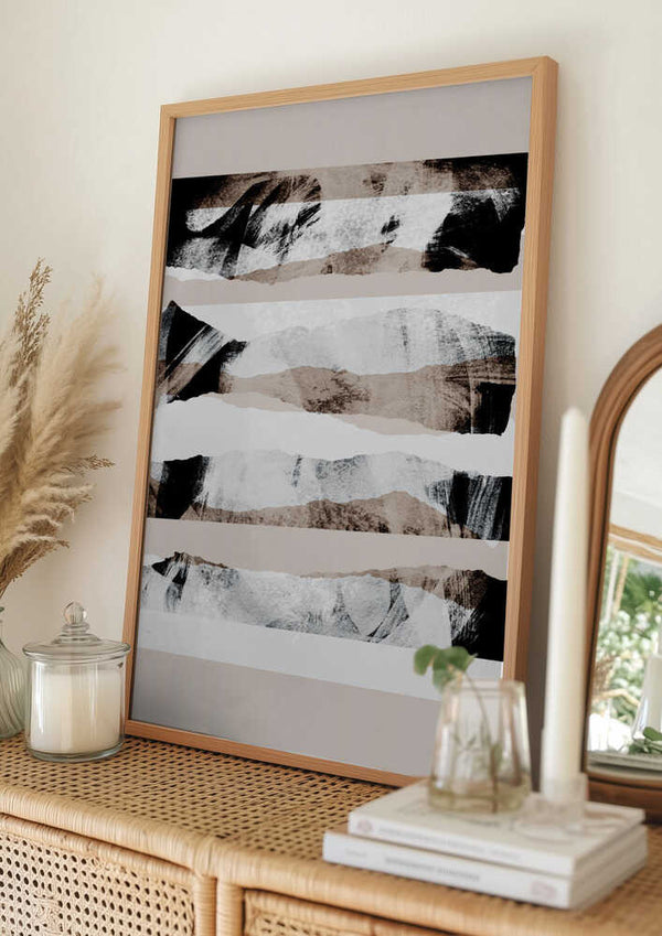 Tablou înramat „Pieces 20” de Mareike Böhmer