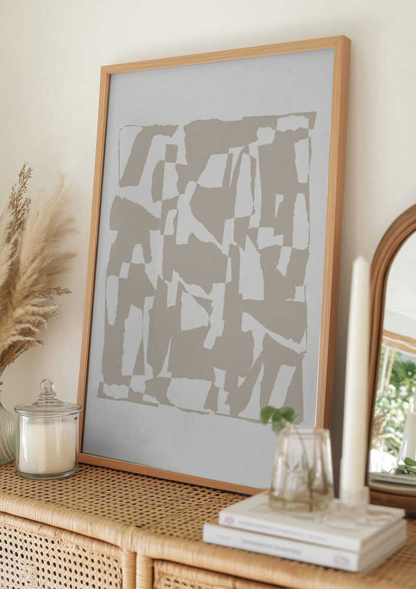 Tablou înramat „Pieces 25Z” de Mareike Böhmer