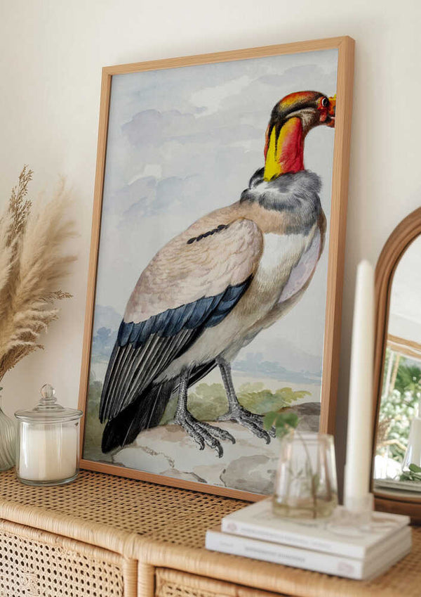 Tablou înramat „Stone Curlew” de Aert Schouman