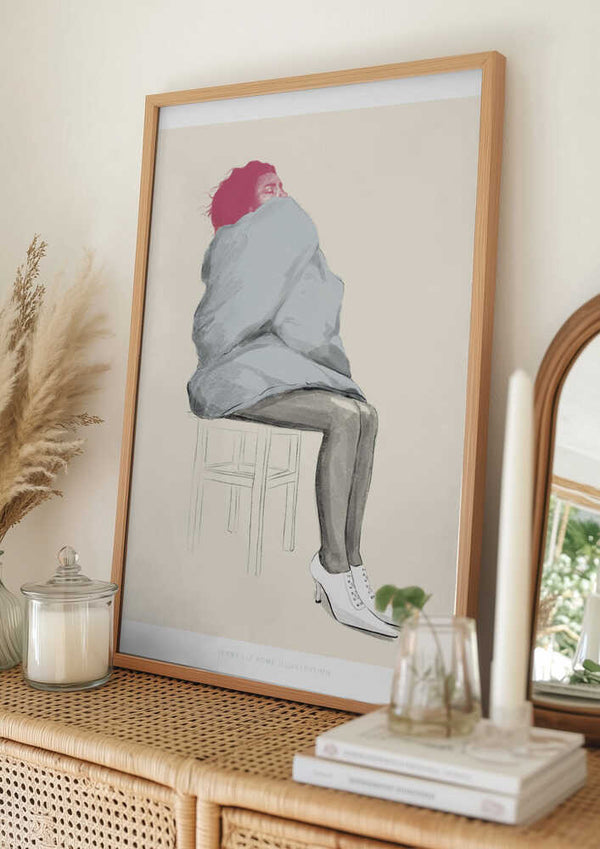 Tablou înramat „Jlr Roastytoasty Copy 2” de Jenny Liz Rome