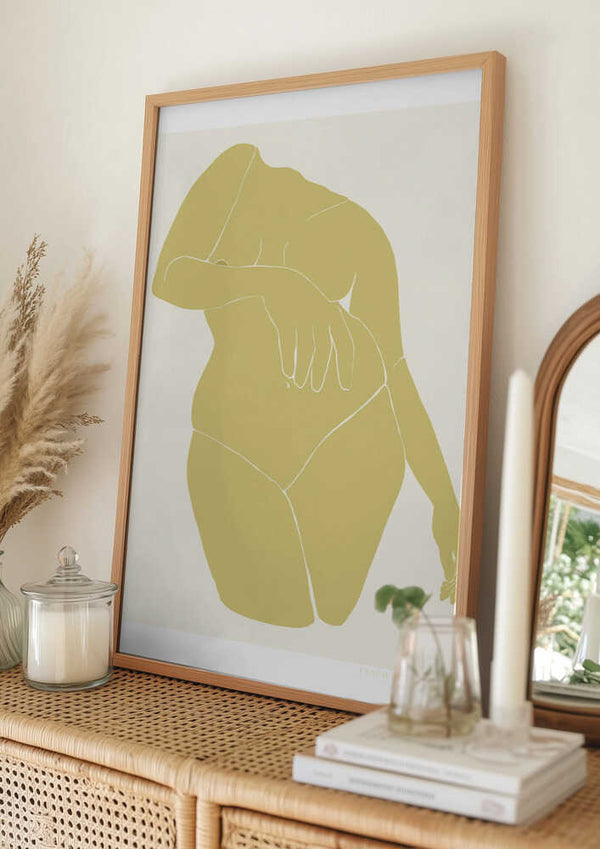 Tablou înramat „P&c Figure#6 Copy 2” de Jenny Liz Rome