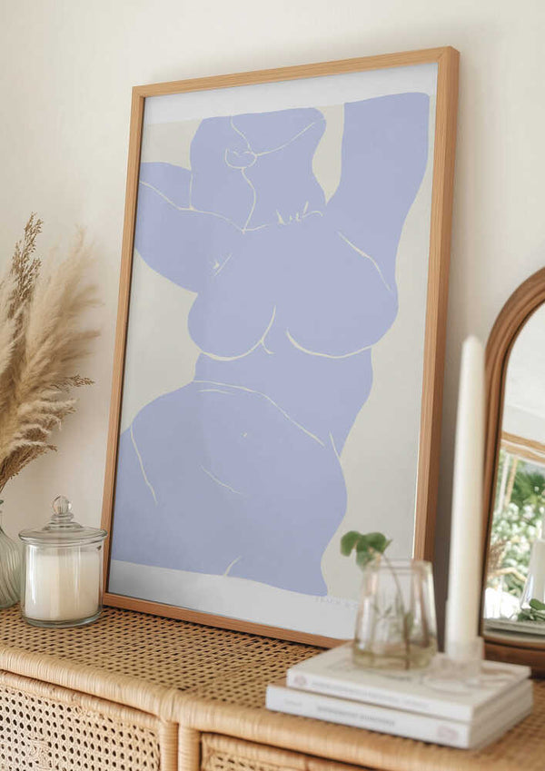 Tablou înramat „P&c Figure#7 Copy 2” de Jenny Liz Rome