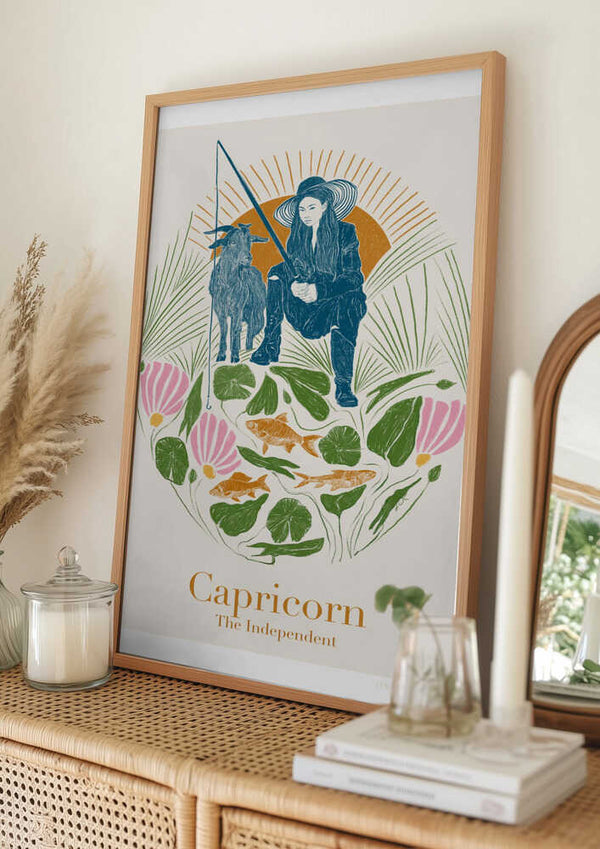 Tablou înramat „Jlr Capricorn Copy” de Jenny Liz Rome