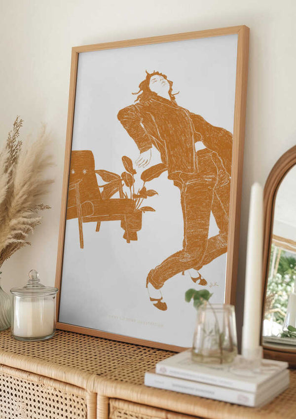 Tablou înramat „Jlr Dancing6 Copy” de Jenny Liz Rome