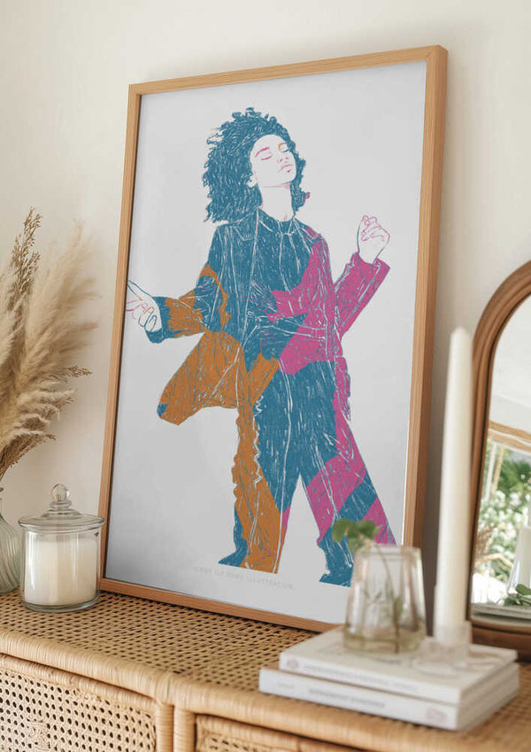 Tablou înramat „Jlr Dancing9 Copy” de Jenny Liz Rome