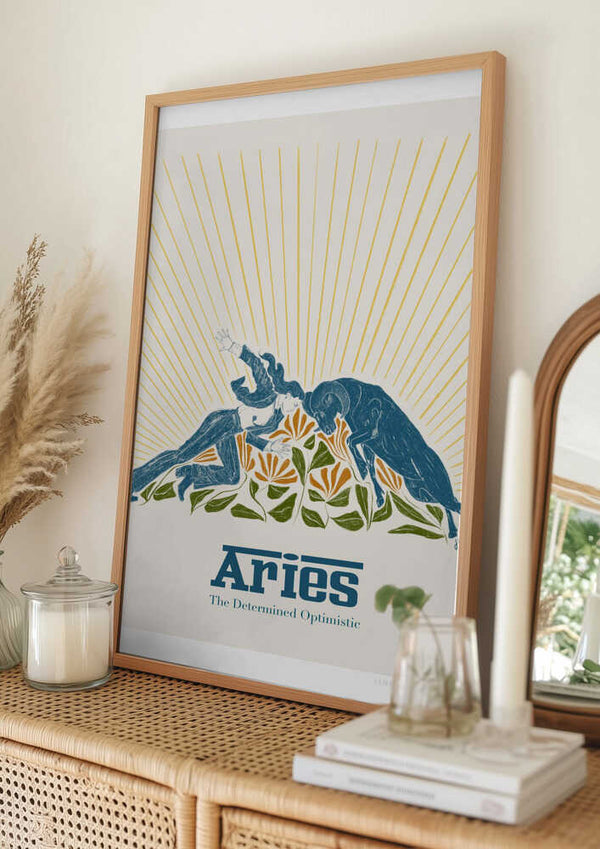 Tablou înramat „Jlr Aries Copy” de Jenny Liz Rome