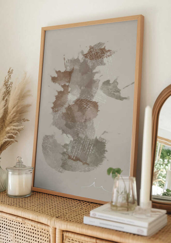 Tablou înramat „Temporal Dance” de Imaginative