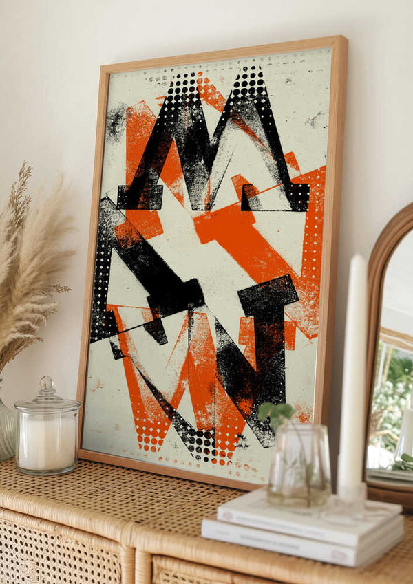 Tablou înramat „Bold Chaos” de Petr Strnad