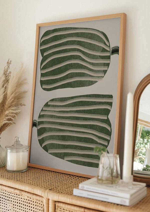 Tablou înramat „Abstract Tulips” de THE MIUUS STUDIO