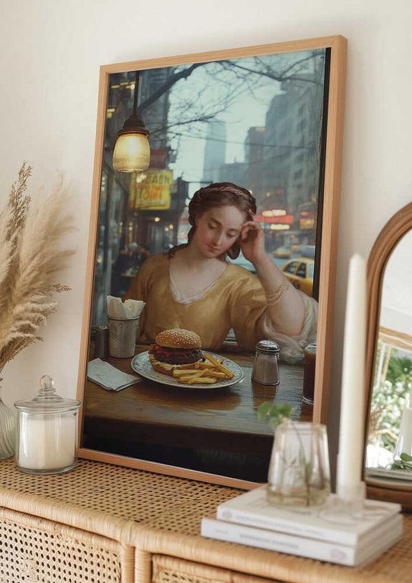 Tablou înramat „Diner disappointment” de Dikhotomy