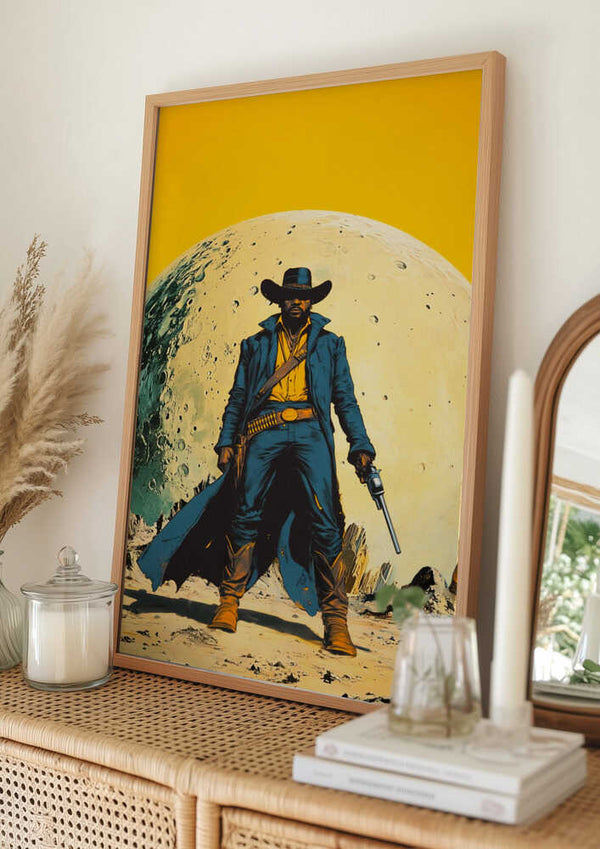 Tablou înramat „Yellow Justice” de Taudalpoi