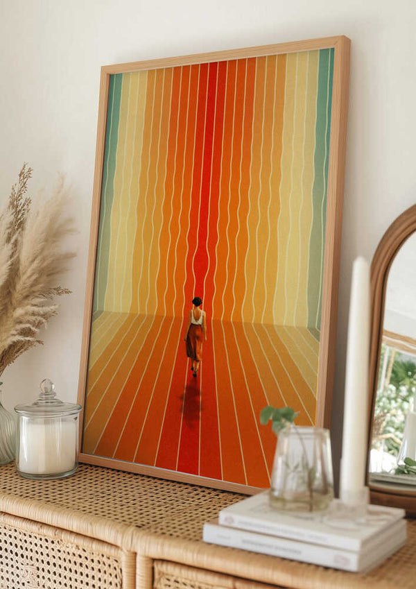 Tablou înramat „Here I Come” de Taudalpoi