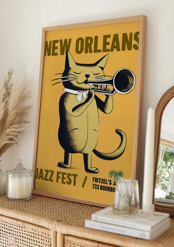 Tablou înramat „New Orleans Jazz Fest” de Andreas Magnusson