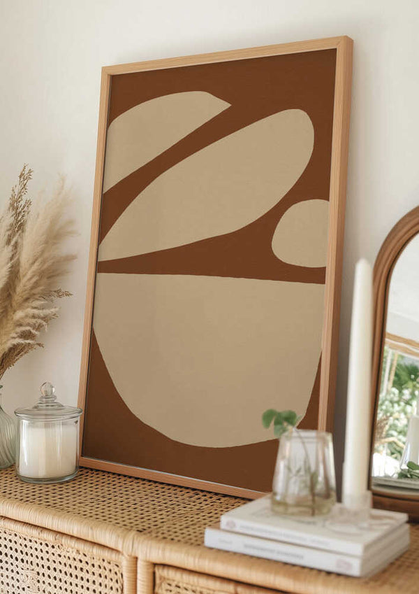 Tablou înramat „Abstract Balance” de Treechild