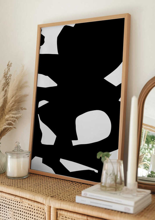 Tablou înramat „Shadow Maze” de Treechild