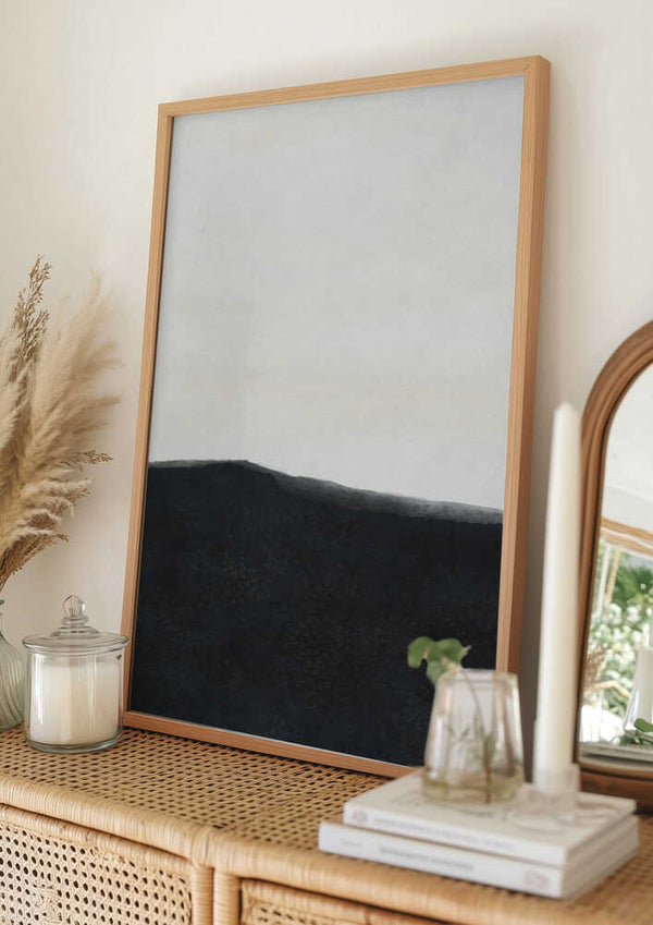 Tablou înramat „Silent Horizon” de Treechild