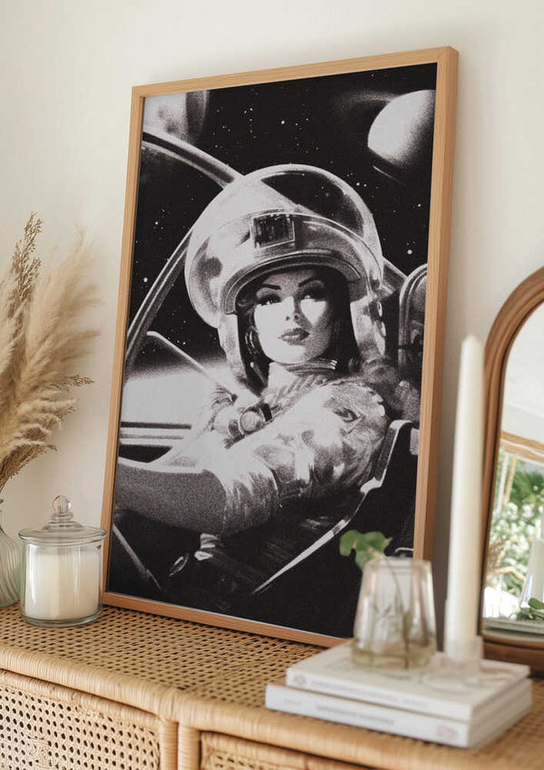 Tablou înramat „Next Stop Mars” de Taudalpoi