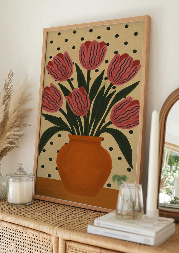 Tablou înramat „Potted Florals” de Marika Barsrsind