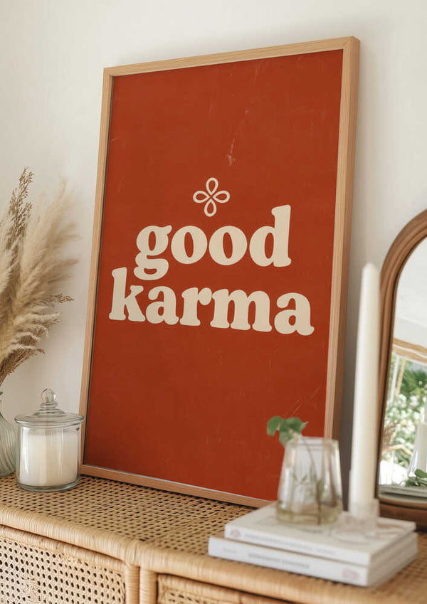 Tablou înramat „Karma's Essence” de Treechild