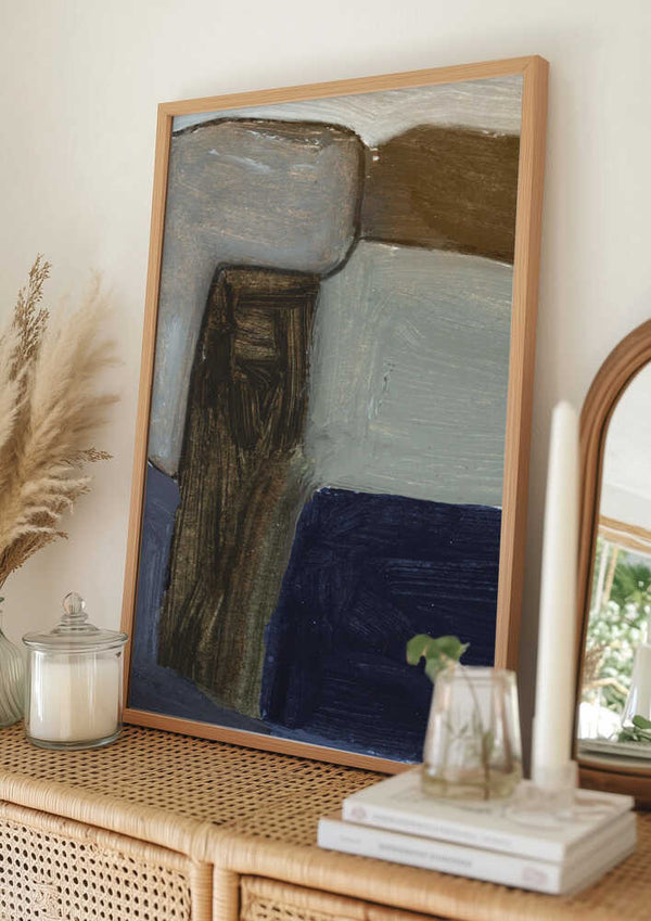 Tablou înramat „Pieces” de Dan Hobday