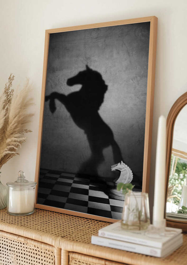 Tablou înramat „The soul of a mustang” de Victoria Glinka