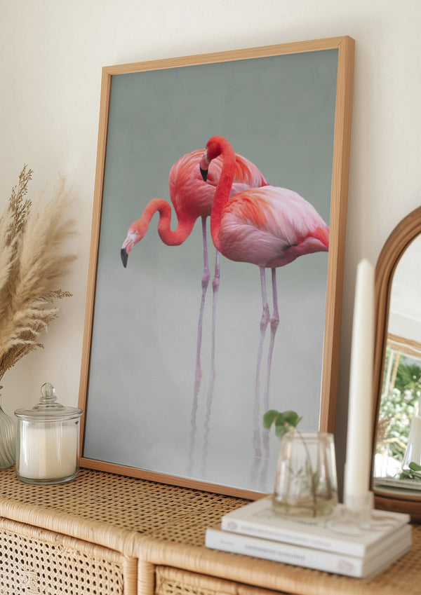 Tablou înramat „just we two ...” de Anna Cseresnjes