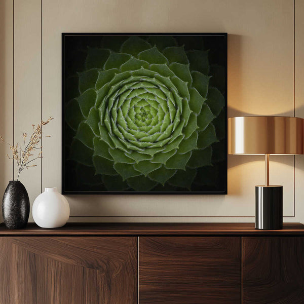 Tablou înramat „Succulent” de Victor Mozqueda