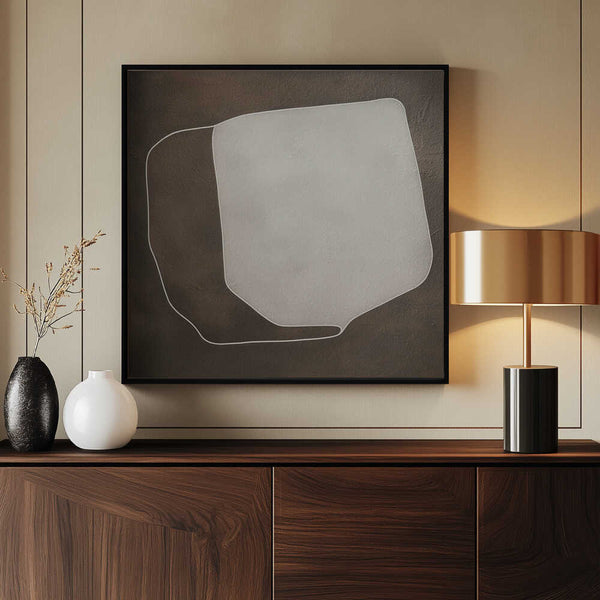 Tablou înramat „Line and shape II” de Alma