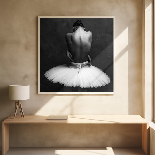 Tablou înramat „ballerina's back 2” de Alexander Yakovlev