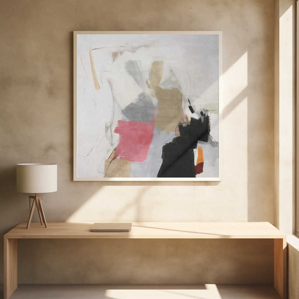 Tablou înramat „Action painting III” de Alma