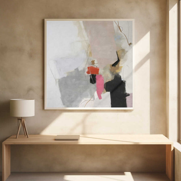 Tablou înramat „Action painting IV” de Alma