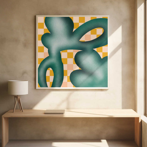 Tablou înramat „Colorful Geometric Patterns” de Little Dean