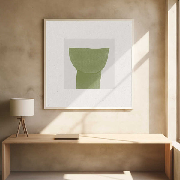 Tablou înramat „Verdant Tranquility” de THE MIUUS STUDIO